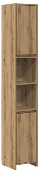 4dílná koupelnová sestava dub artisan kompozitní dřevo 3328556