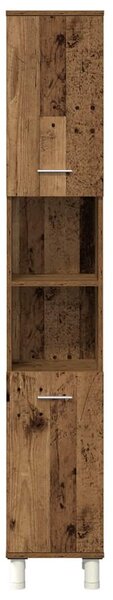 4dílná koupelnová sestava old wood kompozitní dřevo 3328557