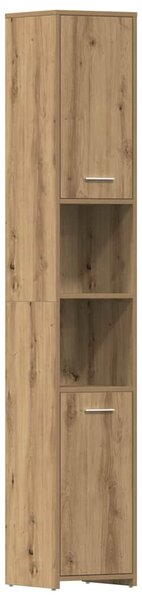 3dílná koupelnová sestava dub artisan kompozitní dřevo 3328562