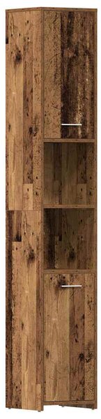 4dílná koupelnová sestava old wood kompozitní dřevo 3328553