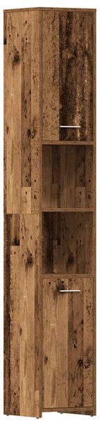 3dílná koupelnová sestava old wood kompozitní dřevo 3328561