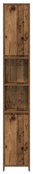 4dílná koupelnová sestava old wood kompozitní dřevo 3328555