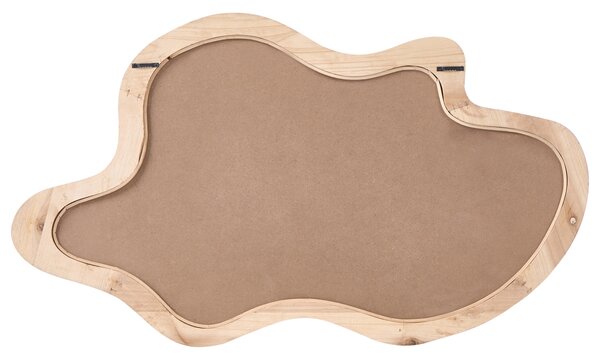 Zrcadlo DREVANT 89 cm 52 cm Borovicové dřevo Přírodní