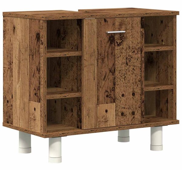 3dílná koupelnová sestava old wood kompozitní dřevo 3328567