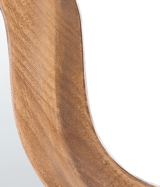 Zrcadlo DREVANT 89 cm 52 cm Borovicové dřevo Přírodní