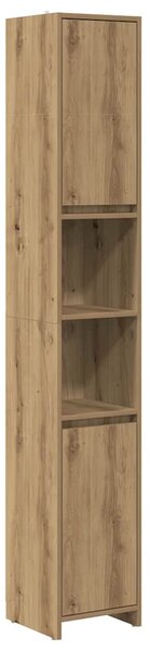 3dílná koupelnová sestava dub artisan kompozitní dřevo 3328566
