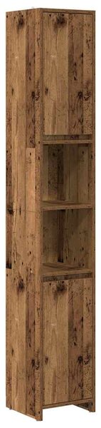 3dílná koupelnová sestava old wood kompozitní dřevo 3328565