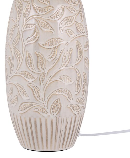 Stolní lampa SALZA Keramika Béžová