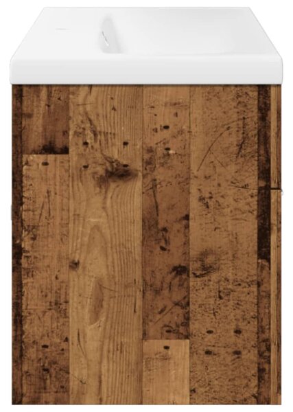 Koupelnová skříňka se zápustným umyvadlem old wood 3328585