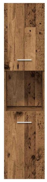 3dílná koupelnová sestava old wood kompozitní dřevo 3328591