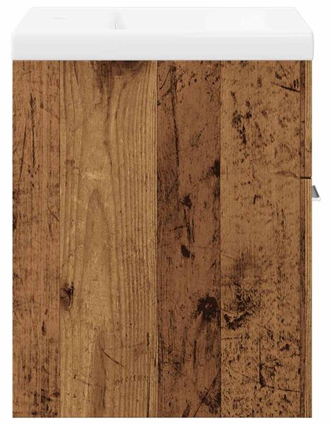 2dílná koupelnová sestava old wood kompozitní dřevo 3328581