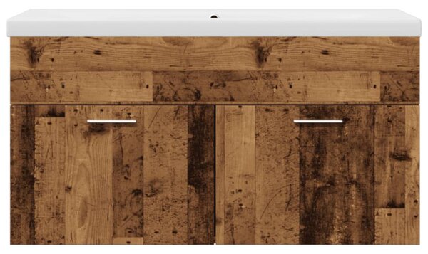 Koupelnová skříňka se zápustným umyvadlem old wood 3328585