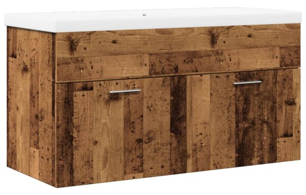 Koupelnová skříňka se zápustným umyvadlem old wood 3328585