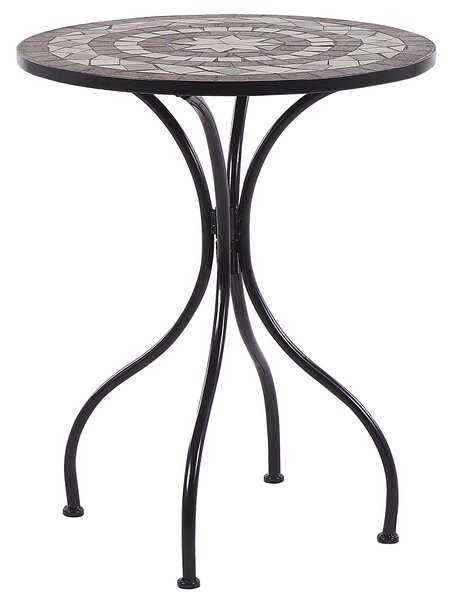Bistro stolek CARIATI 60 cm 60 cm Černá