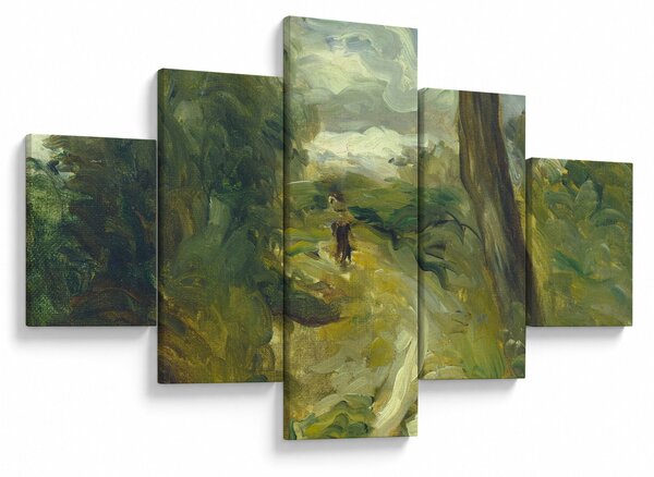 Obraz - Auguste Renoir, Landscape between Storms, reprodukce (125x70 cm)