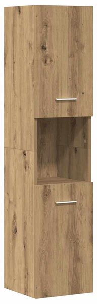 4dílná koupelnová sestava dub artisan kompozitní dřevo 3328596