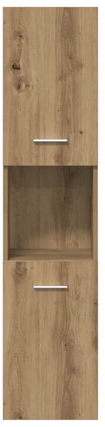 4dílná koupelnová sestava dub artisan kompozitní dřevo 3328596