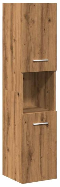 4dílná koupelnová sestava dub artisan kompozitní dřevo 3328600
