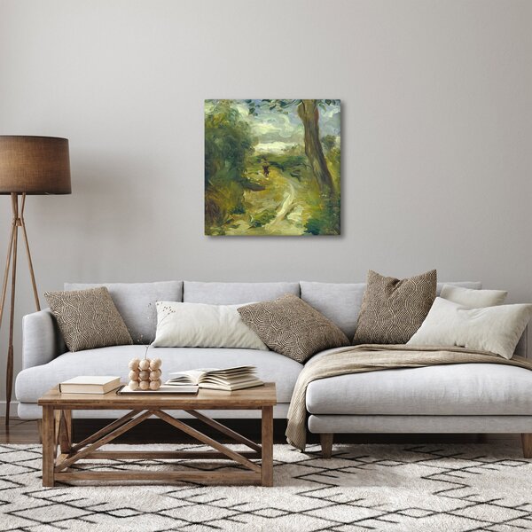 Obraz - Auguste Renoir, Landscape between Storms, reprodukce (30x30 cm)