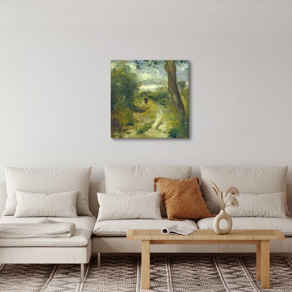 Obraz - Auguste Renoir, Landscape between Storms, reprodukce (30x30 cm)