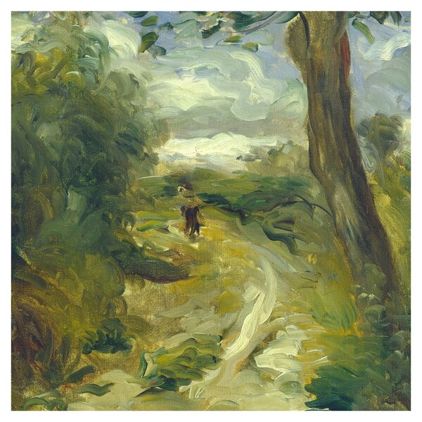 Obraz - Auguste Renoir, Landscape between Storms, reprodukce (30x30 cm)
