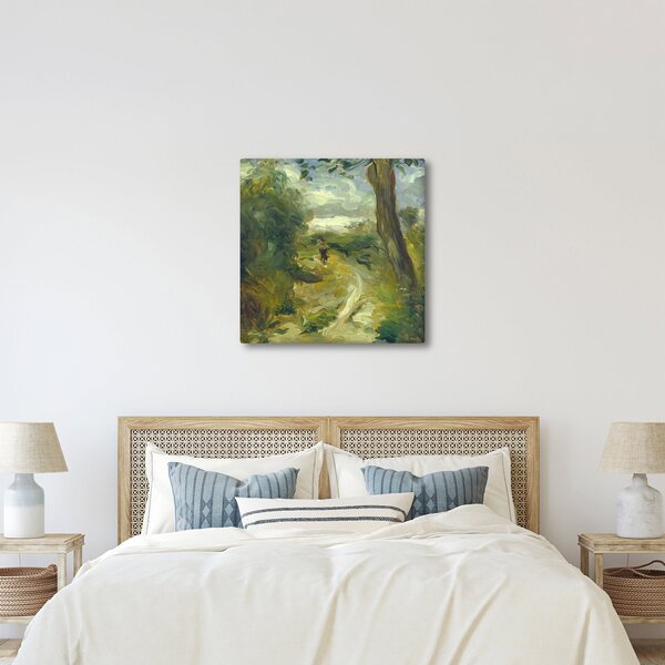 Obraz - Auguste Renoir, Landscape between Storms, reprodukce (30x30 cm)