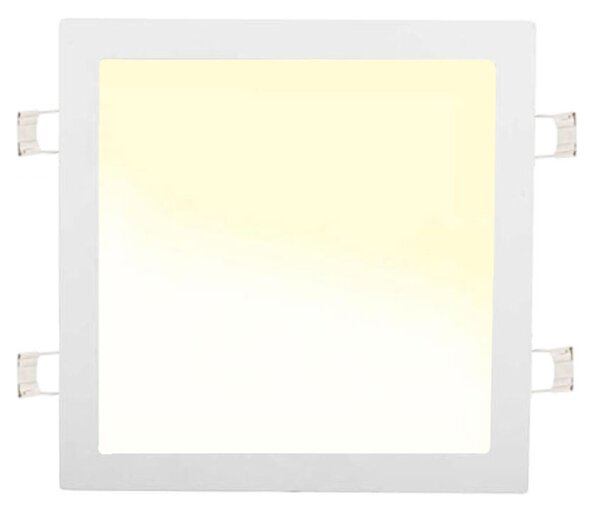 LEDsviti Bílý vestavný LED panel 300 x 300mm 25W teplá bílá (16044)