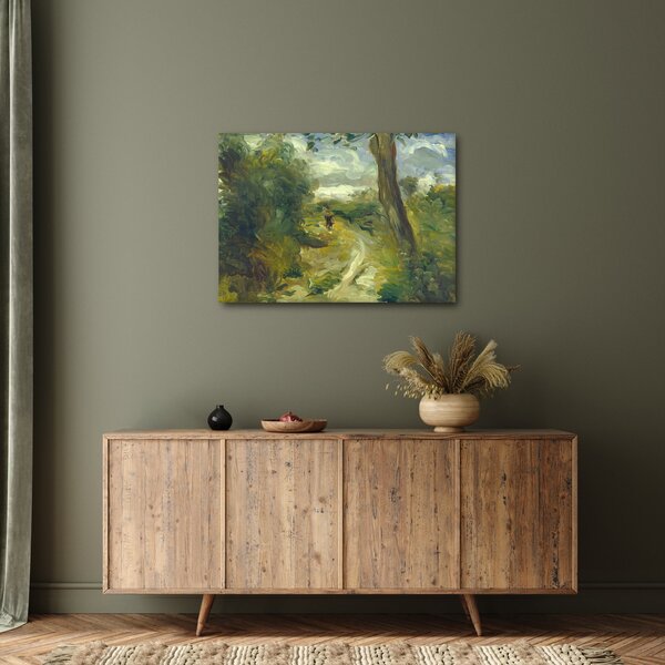Obraz - Auguste Renoir, Landscape between Storms, reprodukce (70x50 cm)