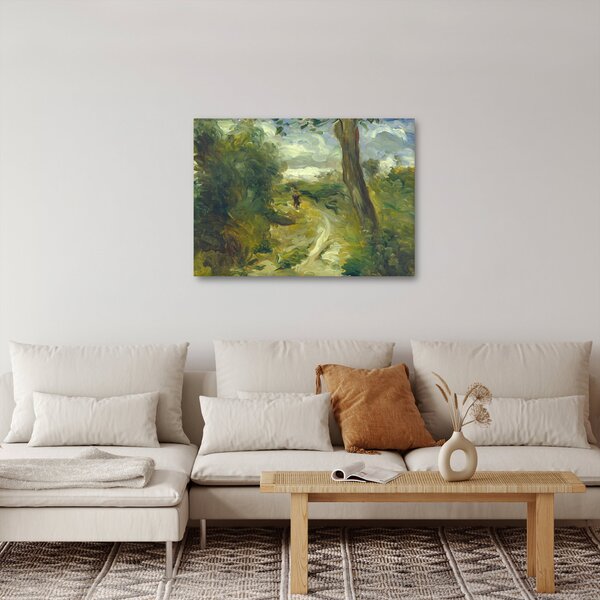 Obraz - Auguste Renoir, Landscape between Storms, reprodukce (70x50 cm)