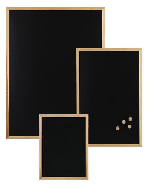 Křídová magnetická tabule, 60 x 80 cm