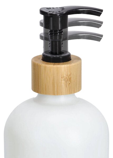 Sada davkováčů na saponát a mýdlo s bambusovým táckem, 2 x 500 ml