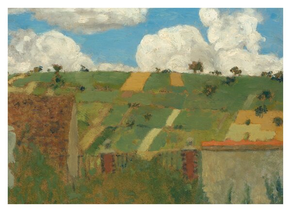 Obraz - Edouard Vuillard, Landscape of the Ile de France, reprodukce (70x50 cm)