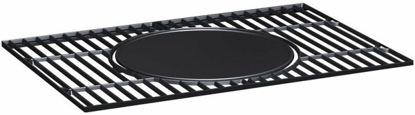 Avenberg Multifunkční BBQ gril Genius + litinový rošt + tál + pizza kámen, 70 x 103 x 105 cm