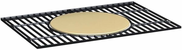 Avenberg Multifunkční BBQ gril Genius + litinový rošt + tál + pizza kámen, 70 x 103 x 105 cm