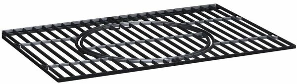 Avenberg Multifunkční BBQ gril Genius + litinový rošt + tál + pizza kámen, 70 x 103 x 105 cm