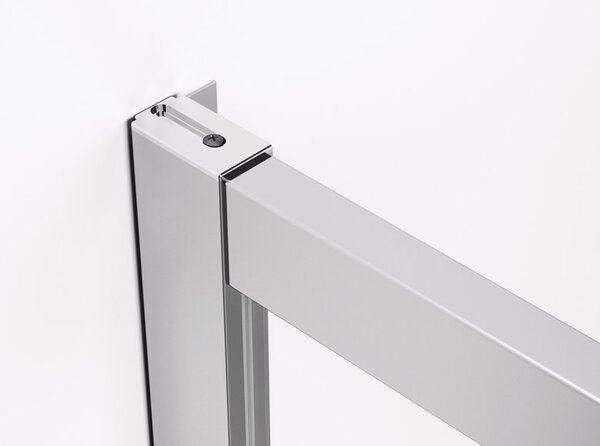 Ronal TOP-LINE S TLSP jednokřídlé sprchové dveře 70 cm Šířka: 700 mm, Profil: Matný elox, Sklo: Hladké čiré