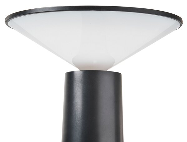 LED bezdrátová stolní lampa LEVIRA se stmívačem Kov Černá