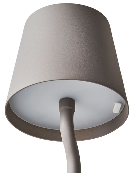 LED bezdrátová stolní lampa VOUGA se stmívačem Kov Béžová