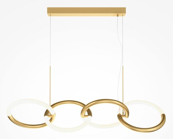 Maytoni Závěsné LED svítidlo NODE, 40W, d. 100 cm, CRI90 Barva: Černá