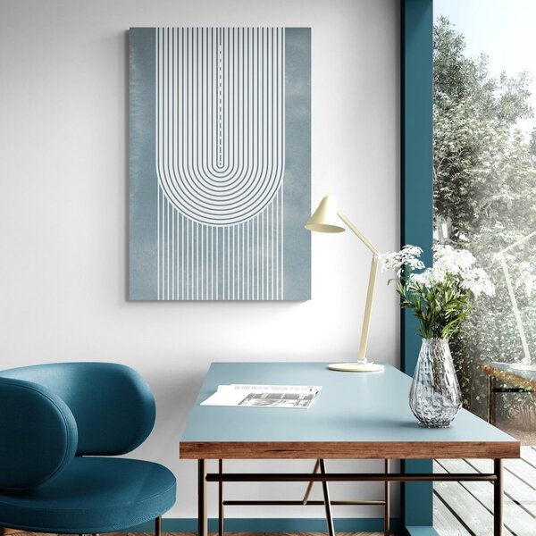 Obraz boho duha Mid-Century