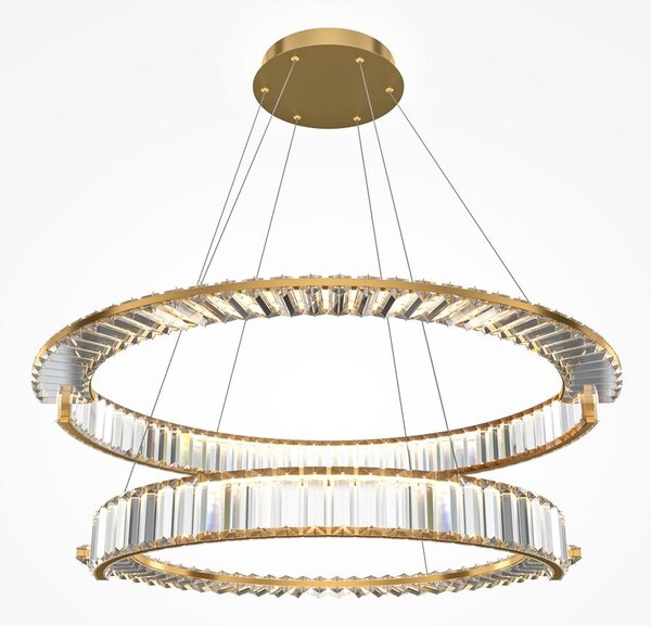 Maytoni Závěsné LED svítidlo KRONE, 90W, 4000K, Ø 80,5 cm, CRI80