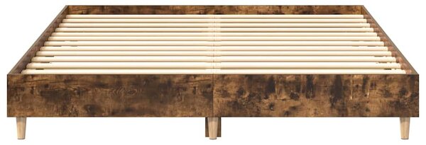 Rám postele bez matrace kouřový dub Engineered Wood 3328712