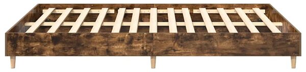 Rám postele bez matrace kouřový dub Engineered Wood 3328712