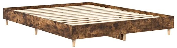 Rám postele bez matrace kouřový dub Engineered Wood 3328712