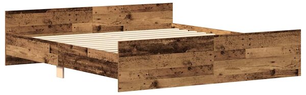 Rám postele bez matrace Staré dřevo 180x200cm Technické dřevo 3328760