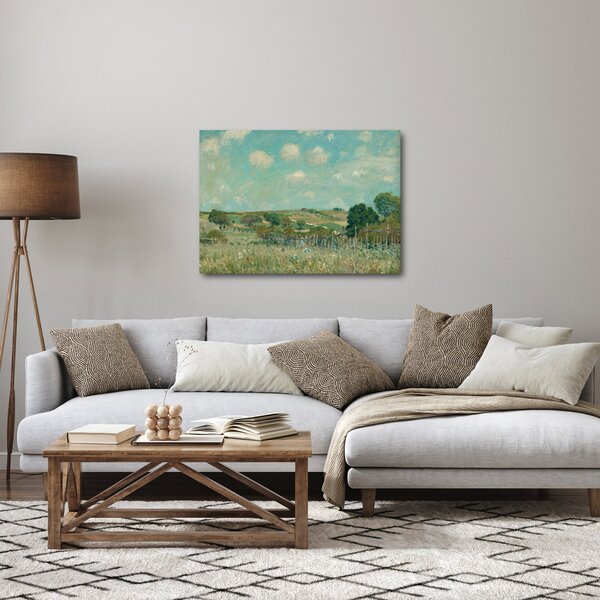 Obraz - Alfred Sisley, Meadow, reprodukce (70x50 cm)