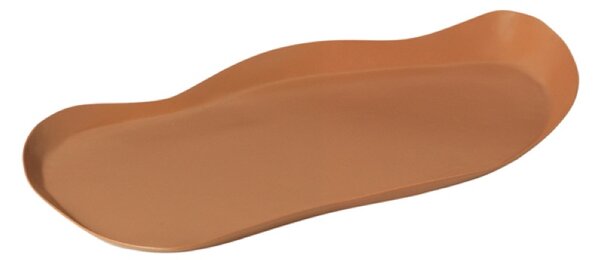 Broste Copenhagen Kovový podnos Mie Caramel Cafe - Small BC173