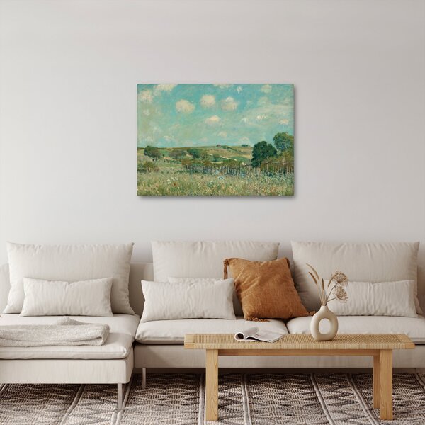 Obraz - Alfred Sisley, Meadow, reprodukce (70x50 cm)
