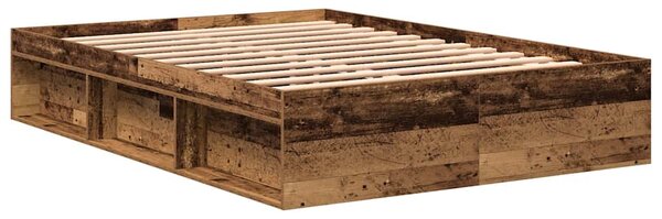 Rám postele bez matrace Staré dřevo 120x190cm Technické dřevo 3328876