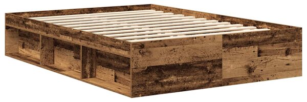 Rám postele bez matrace Staré dřevo 120x190cm Technické dřevo 3328876